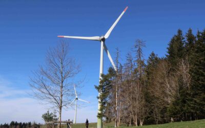 Windpark Saint Brais -Begehung