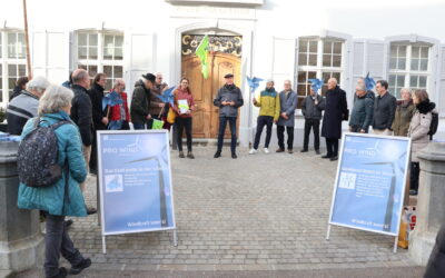 Windkraft kann’s! Übergabe Petition